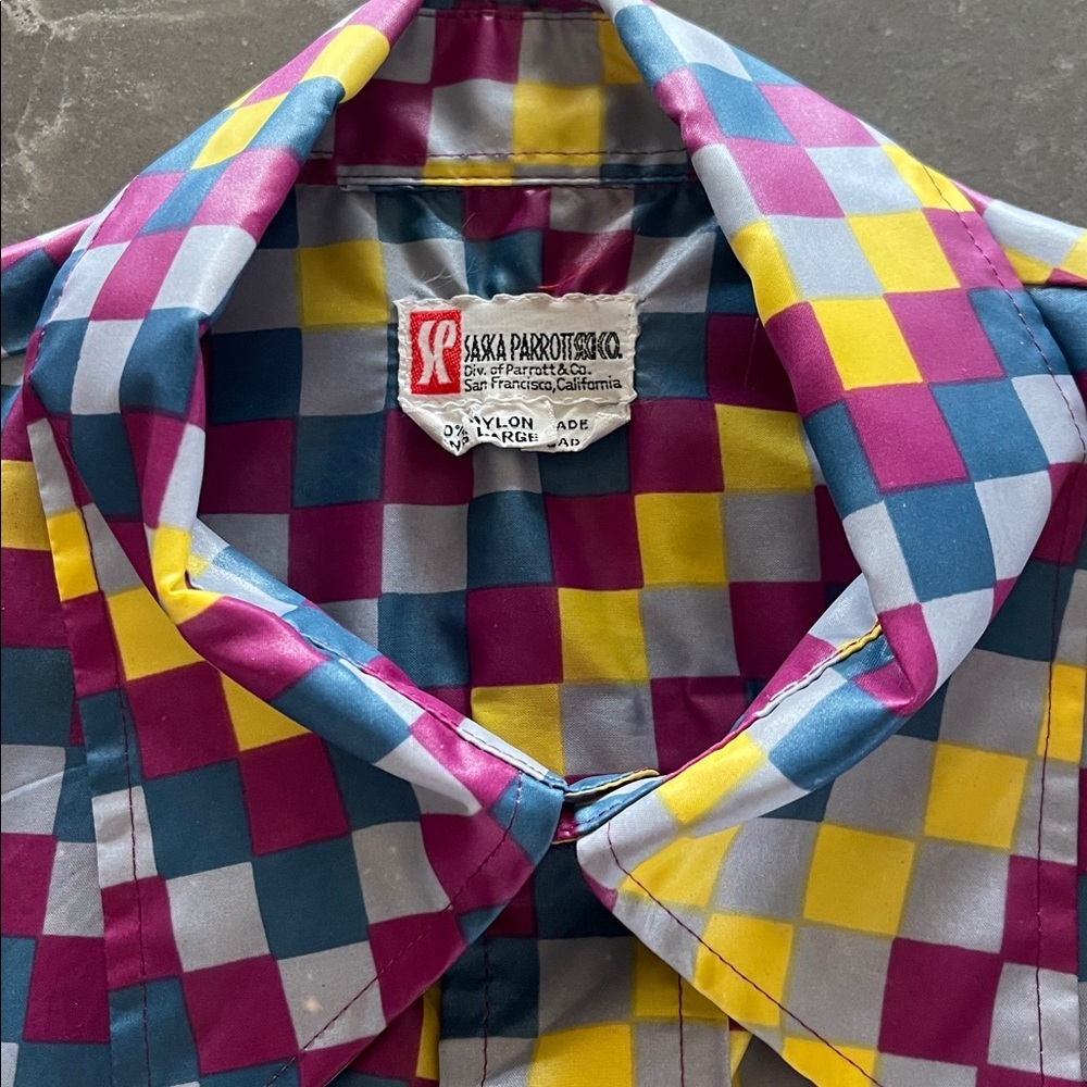 Saska Parrott Ski Co. 70s Men’s Shirt- L - Picture 4 of 9